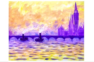 Virtual Paint Nite: Monet's River (Ages 6+)
